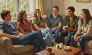 Manfaat-Tertawa-Bersama-Teman-Untuk-Melepaskan-Beban-Mental-Yang-Terasa-Berat